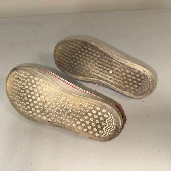 Shopkins Slip On Sneakers Girls 12 Pink Play Shoes Casual Canvas No tie Spring - Picture 4 of 8